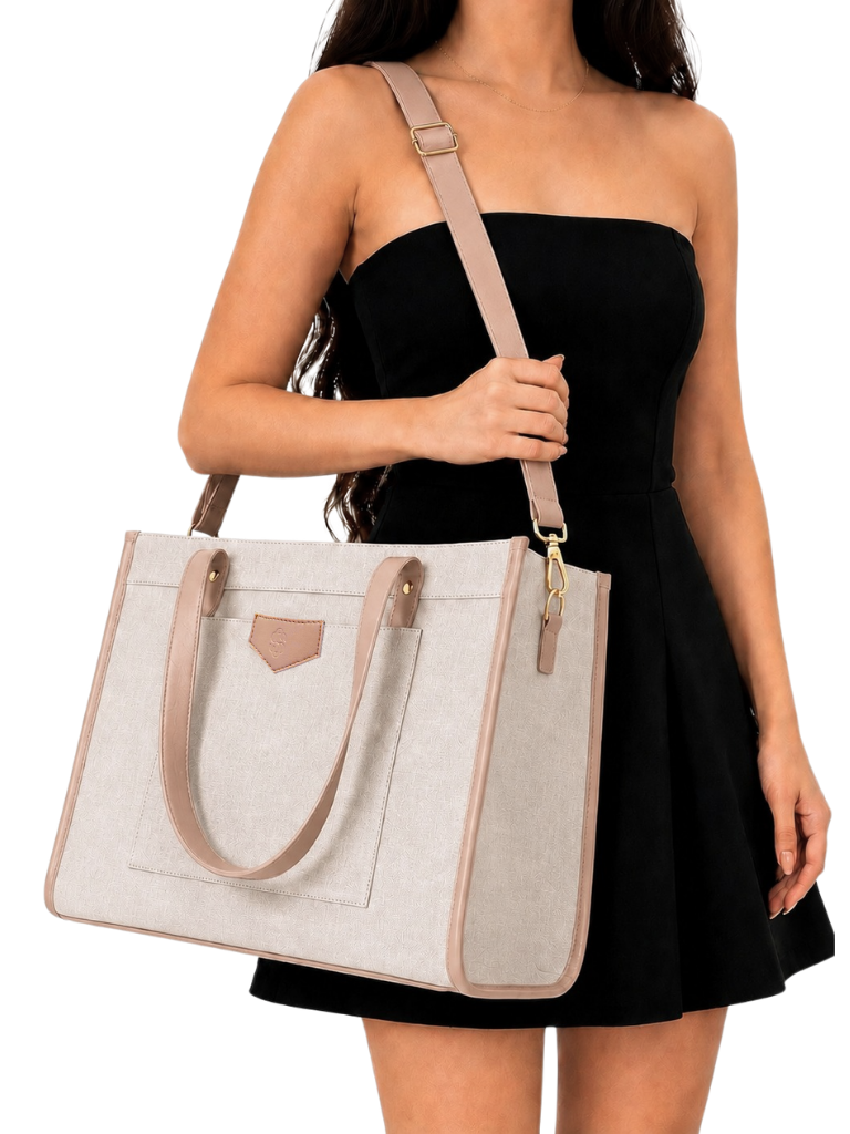Tote Bag Ginebra-Latte
