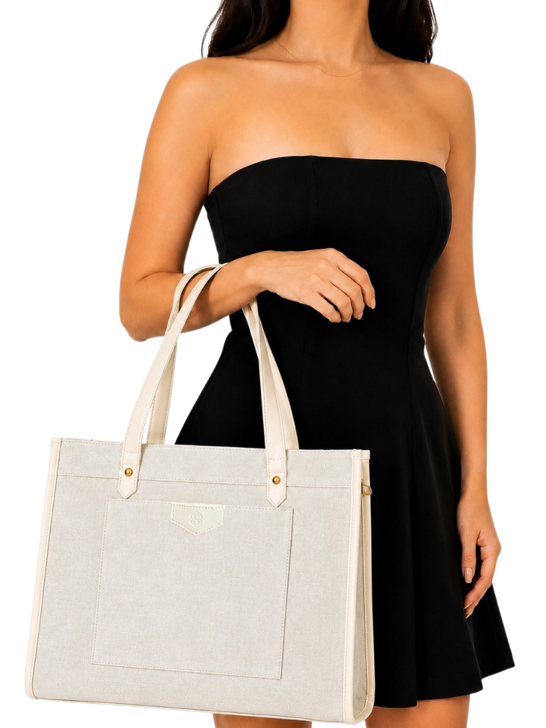 Tote Bag Ginebra-Vanilla