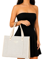 Tote Bag Ginebra-Vanilla