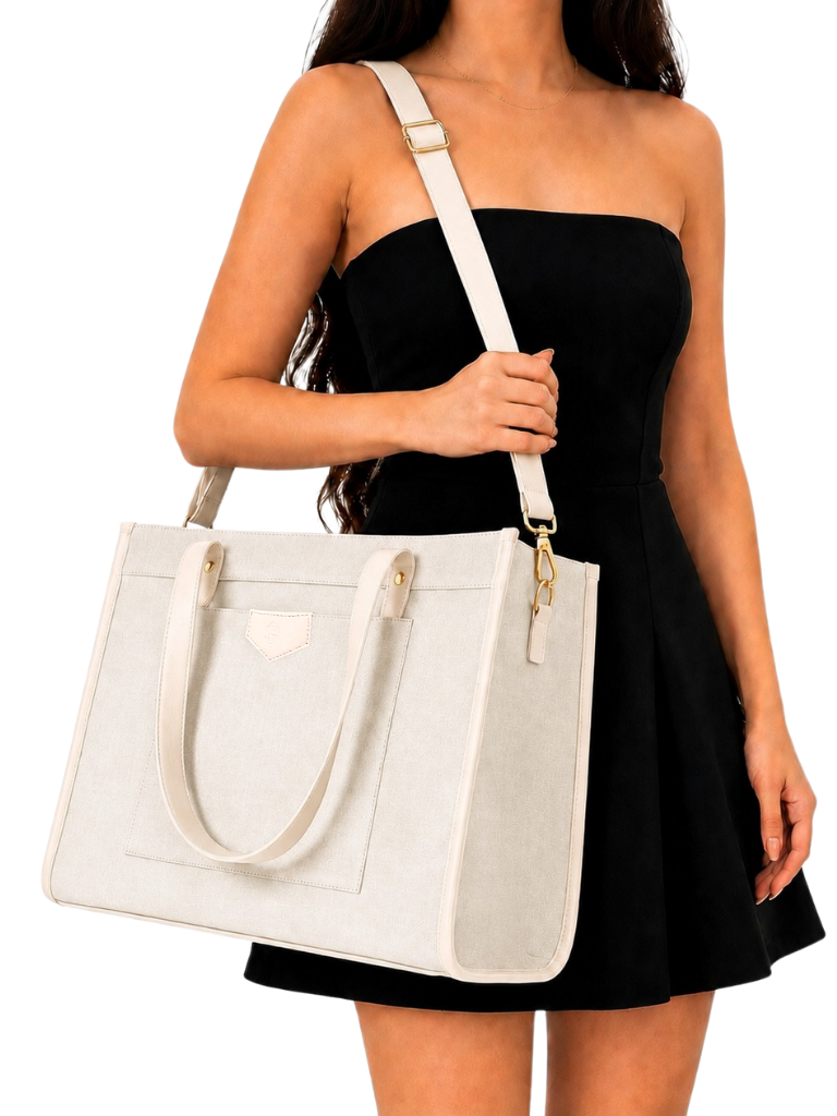 Tote Bag Ginebra-Vanilla